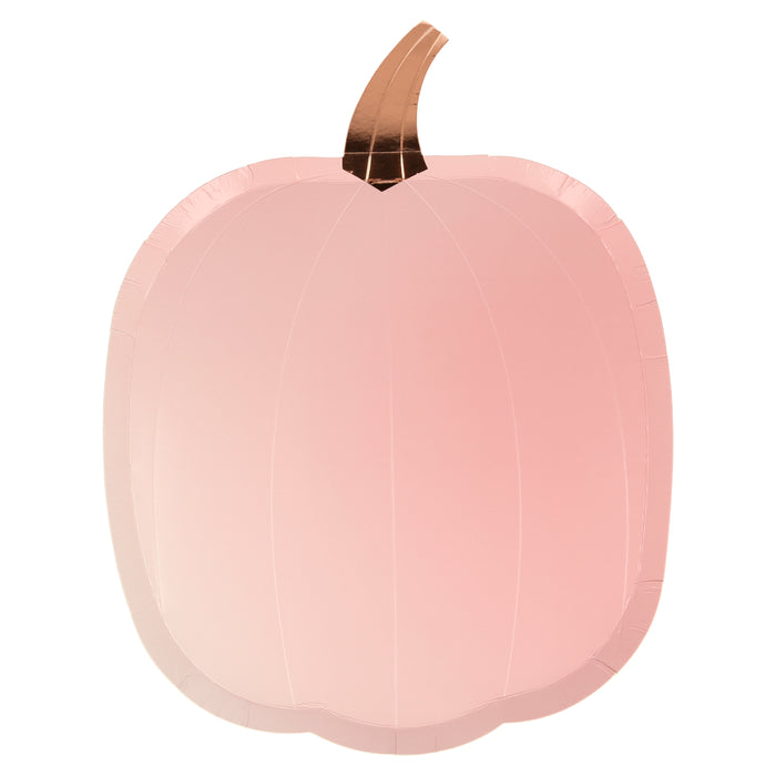 Ombre Pastel Pumpkins Plates