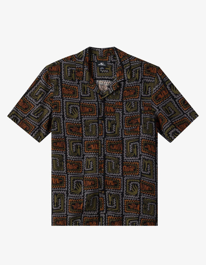 ONEILL RELAXED WOVEN SS CAMP SHIRT