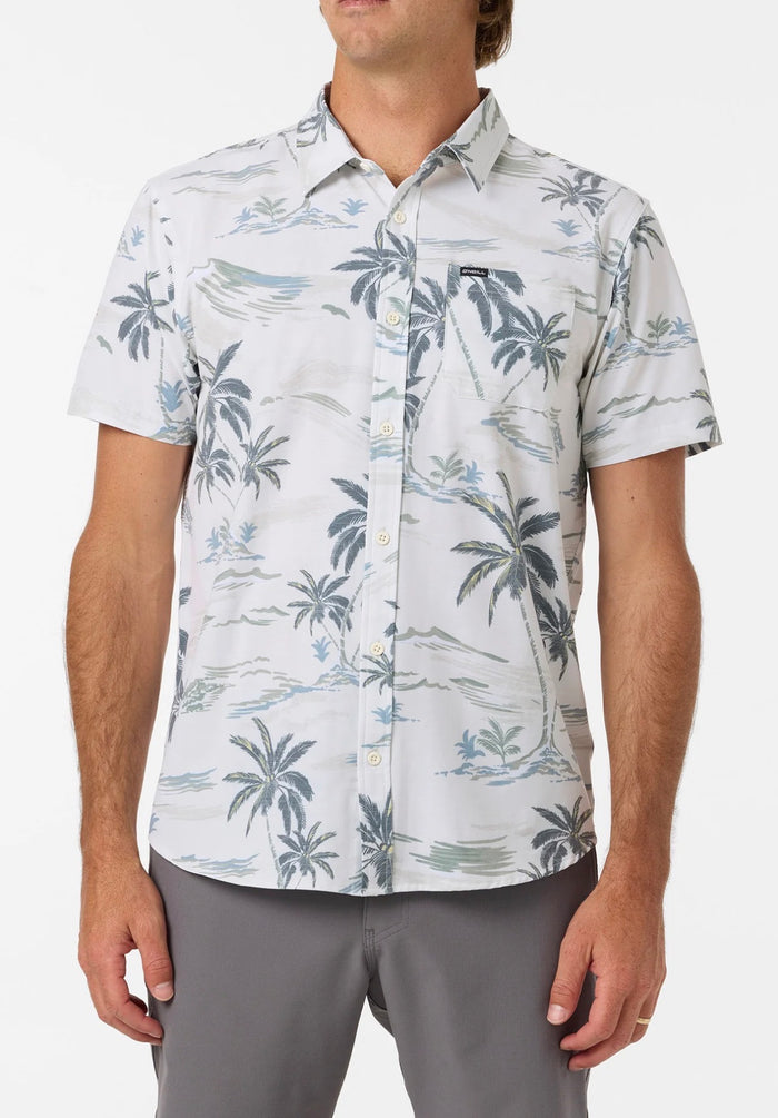 ONEILL UPF 50 SLUB STANDARD BUTTON UP SHIRT