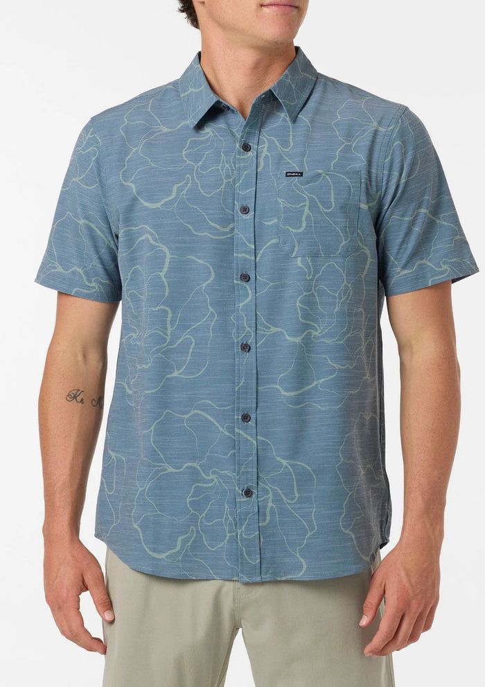 ONEILL UPF SLUB RELAXED SS WOVEN SHIRT