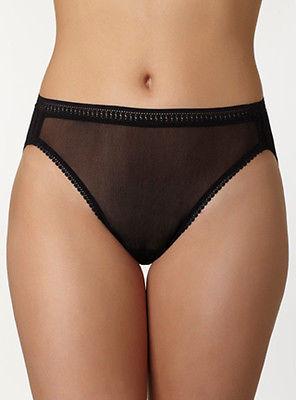 OnGossamer Mesh Hi Cut Brief Panties - 3012