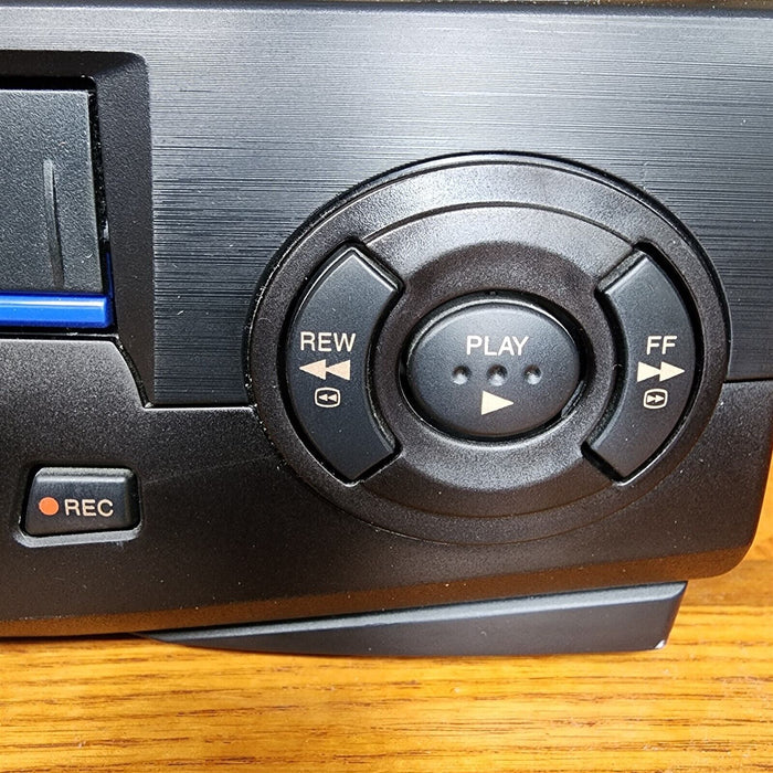 Panasonic VCR Player Hi-Fi Stereo VHS Recorder PV-V4521 & Remote Works