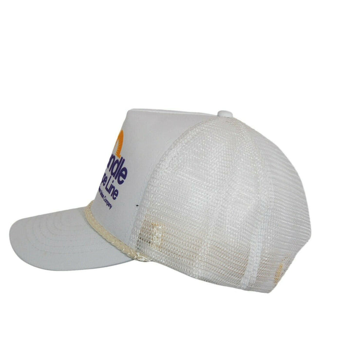 Panhandle Eastern Pipe Line Trucker Hat White Ball Cap Adjustable Snapback