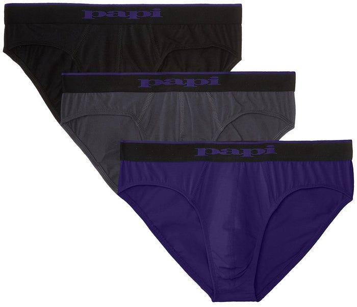 Papi Men's 3-Pack Cotton Stretch Brief - 980403