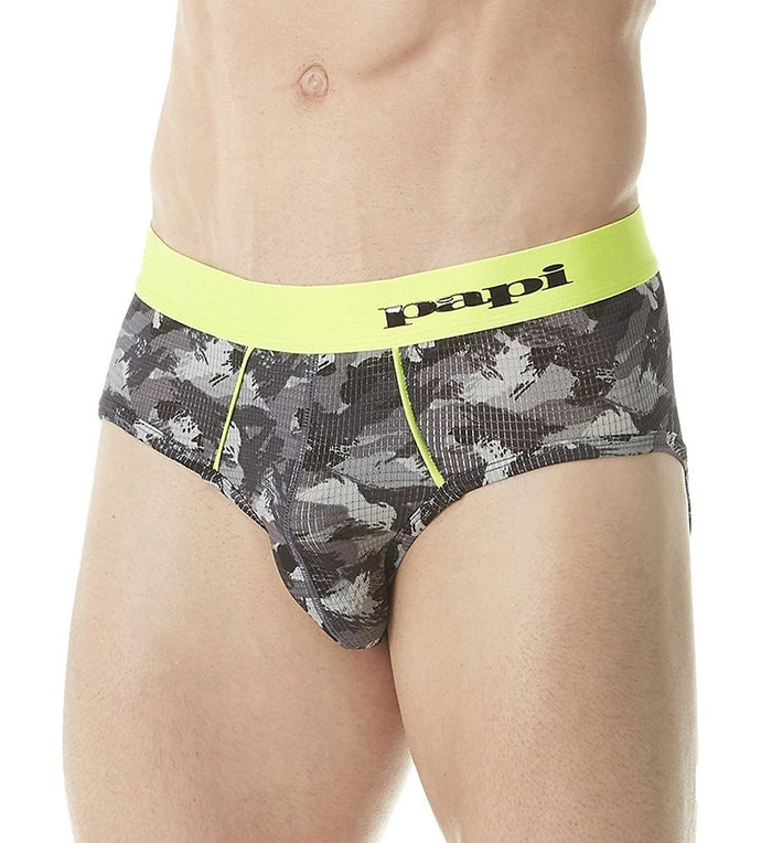 Papi Men's Catalyst Camo Brief - 626401