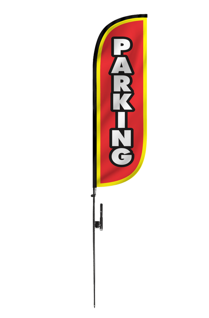 Parking Feather Flag