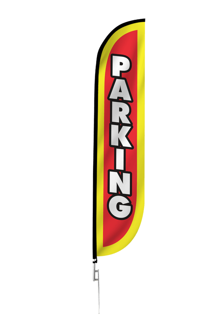 Parking Feather Flag