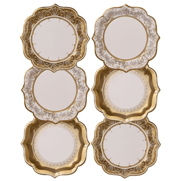 Party Porcelain Plates Set- Medium