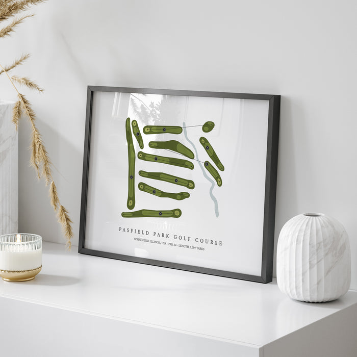 Pasfield Park Golf Course | Golf Course Map | On Table