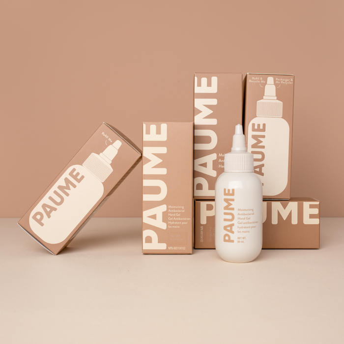 PAUME Moisturizing Antibacterial Hand Gel -Travel Bottle