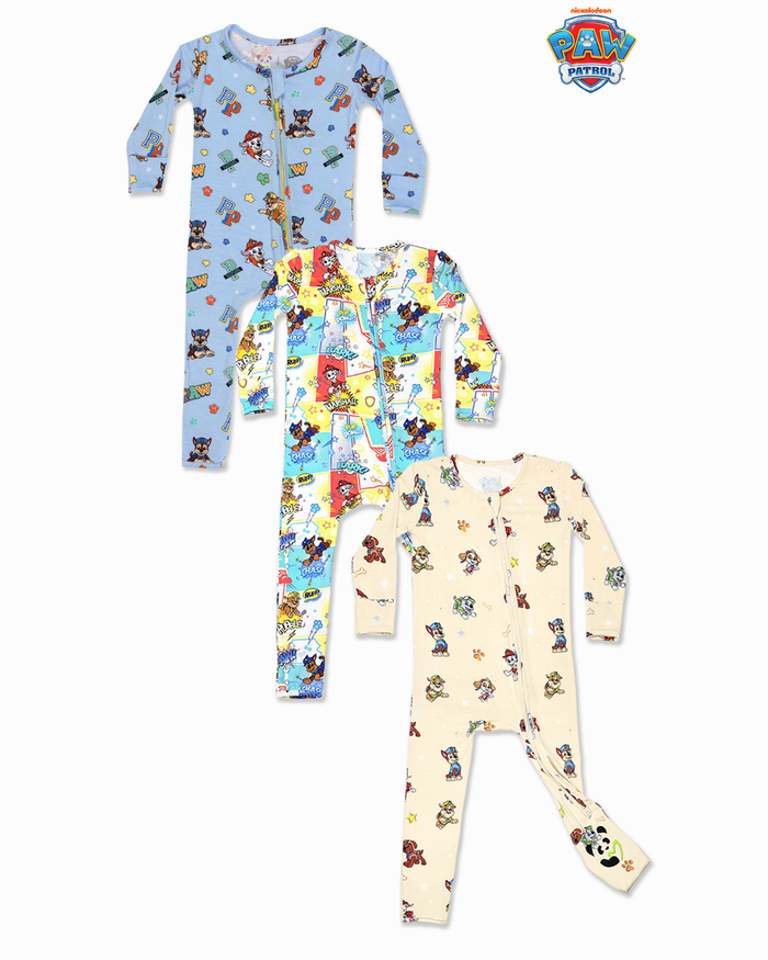 PAW Patrol Boys Adventure Bundle - Bamboo Convertible Footie