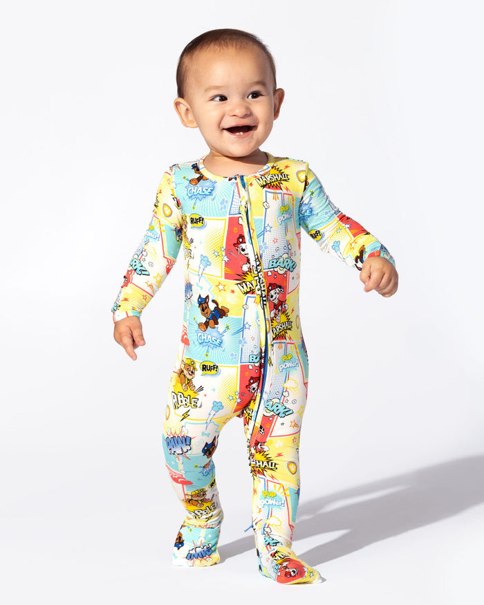 PAW Patrol Boys Adventure Bundle - Bamboo Convertible Footie