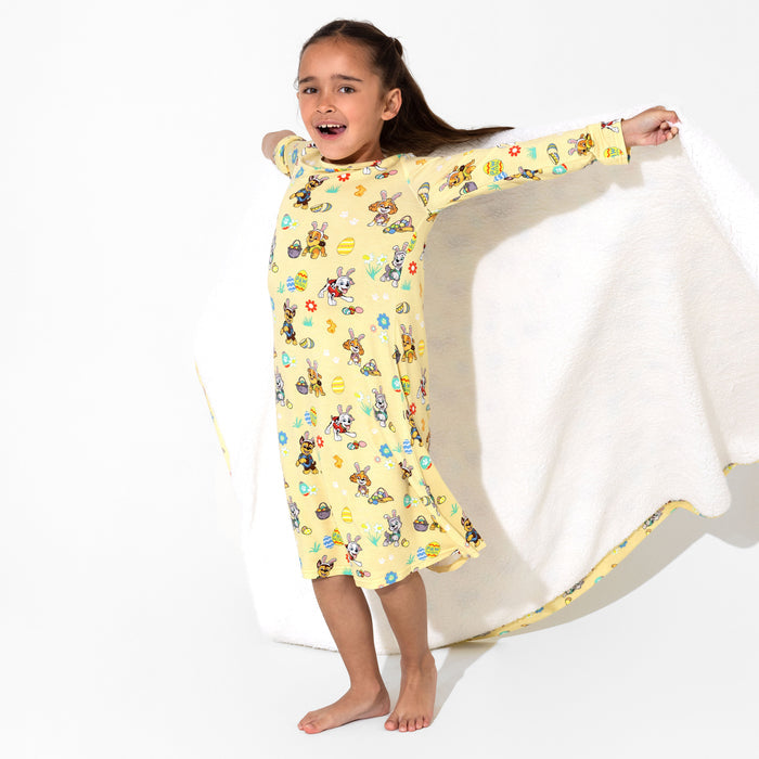 PAW Patrol: Bunny Fun Bamboo Sherpa Blanket