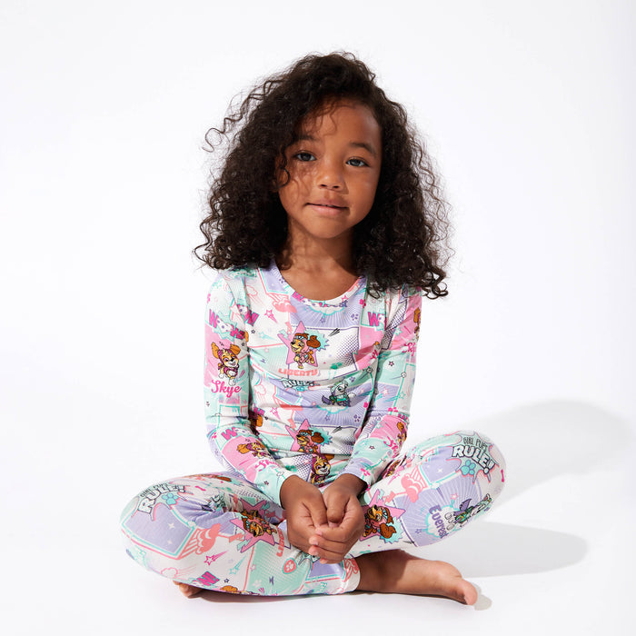 PAW Patrol: Comic Girl Pups Bamboo Kids Pajamas