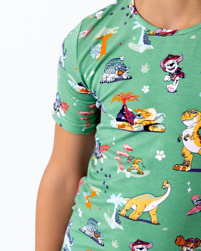 PAW Patrol: Dino Island Bamboo Kids Pajama Short Set