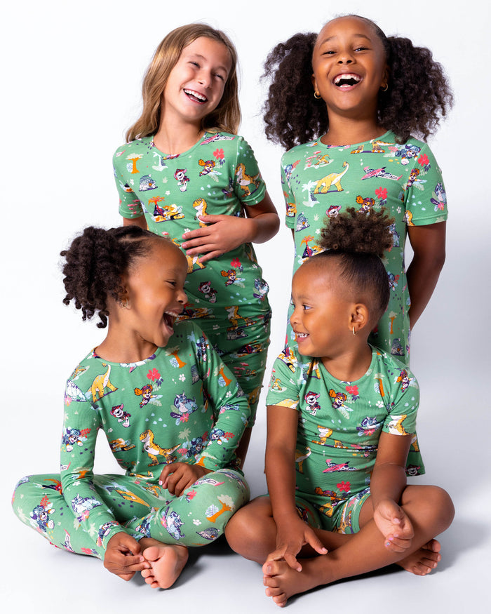 PAW Patrol: Dino Island Bamboo Kids Pajama Short Set