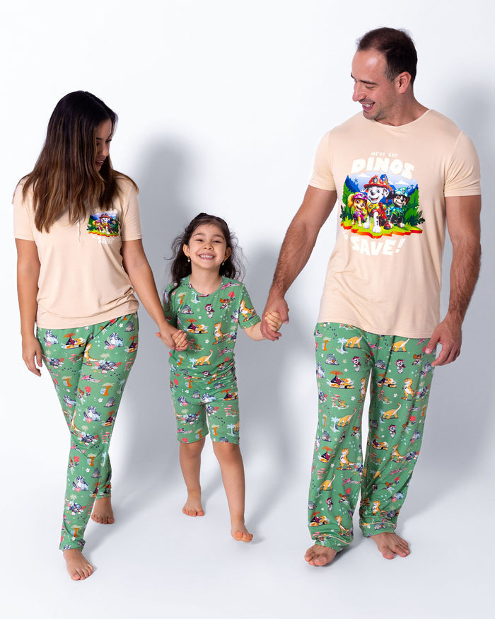 PAW Patrol: Dino Island Bamboo Men's Pajama Set