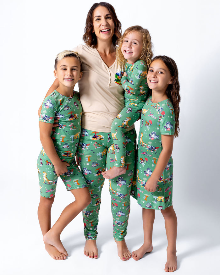 PAW Patrol: Dino Island Bamboo Women's Pajama Set