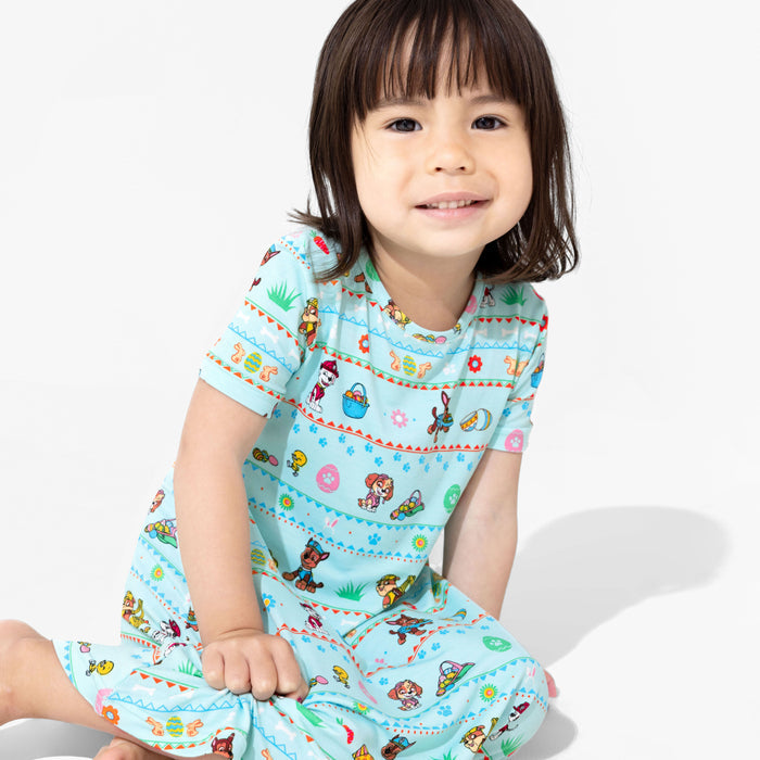 PAW Patrol: Easter Bamboo Girls' Short Sleeve Dress