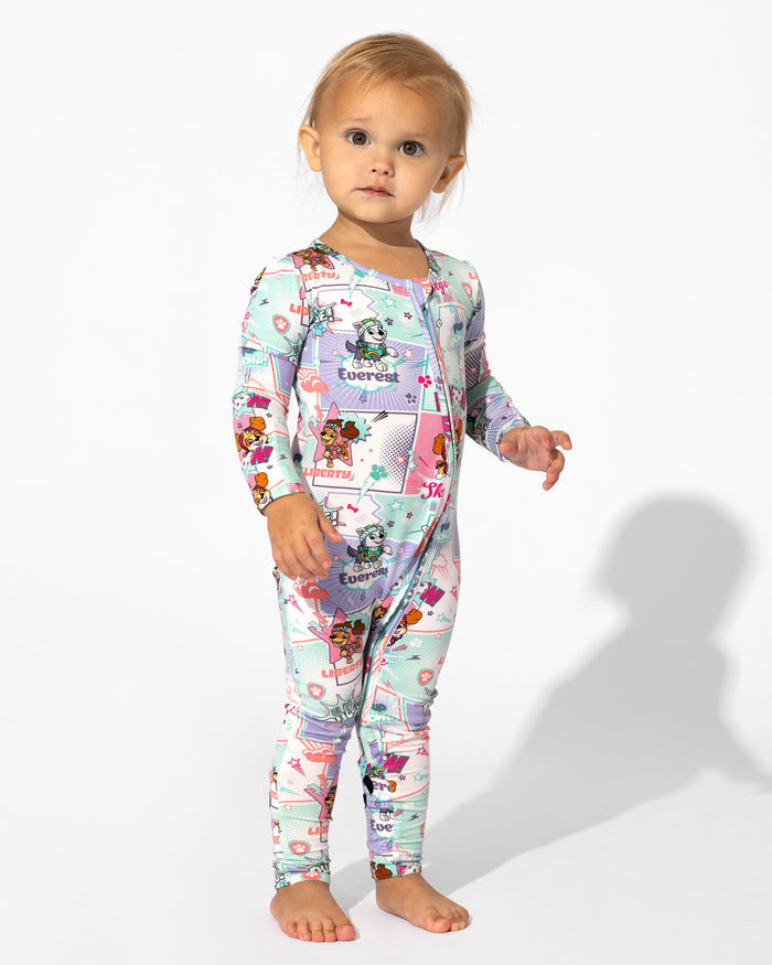 PAW Patrol Girls Adventure Bundle - Bamboo Convertible Footie