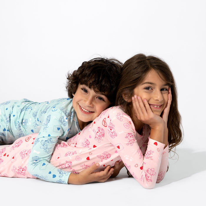 PAW Patrol: Love Paws Blue Bamboo Kids Pajamas