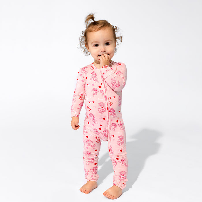 PAW Patrol: Love Paws Pink Bamboo Convertible Footie