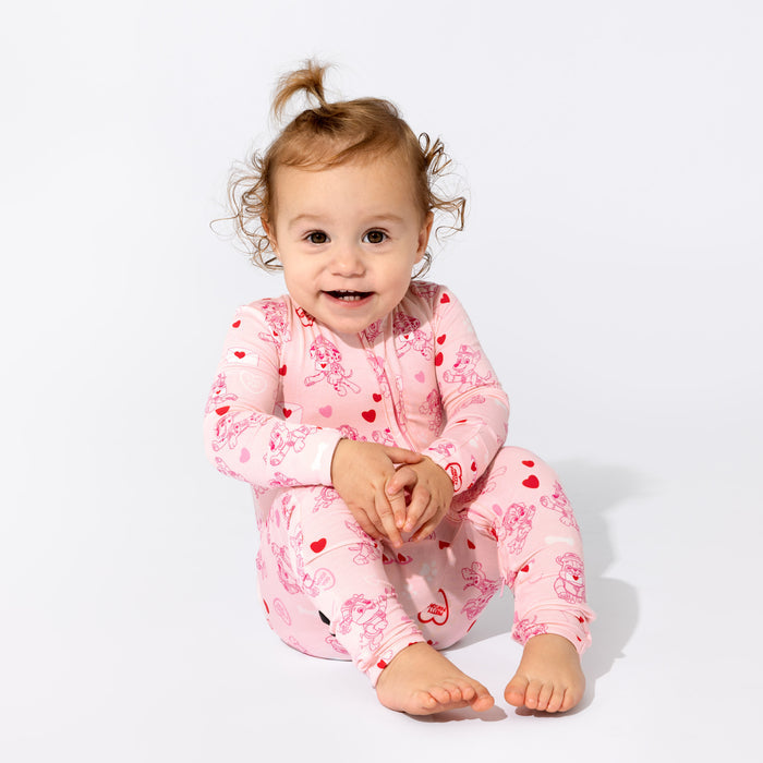 PAW Patrol: Love Paws Pink Bamboo Convertible Footie