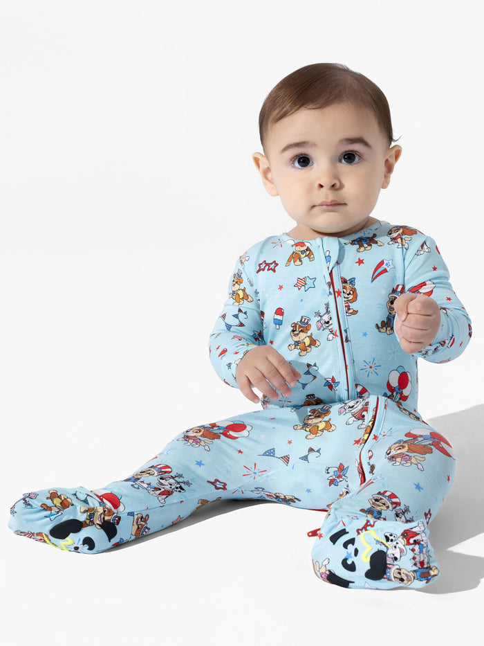 PAW Patrol: Patriotic Pups Bamboo Convertible Footie