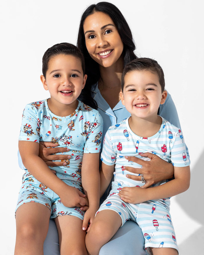 PAW Patrol: Patriotic Pups Bamboo Kids Pajama Short Set