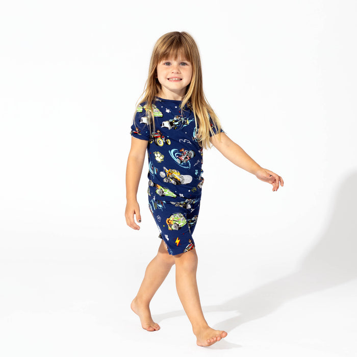 PAW Patrol: The Mighty Movie - Mighty Vehicles Bamboo Kids Pajama Short Set