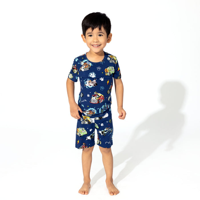 PAW Patrol: The Mighty Movie - Mighty Vehicles Bamboo Kids Pajama Short Set