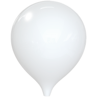 Red Indoor Balloon 12in