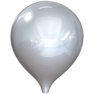 Red Indoor Balloon 12in