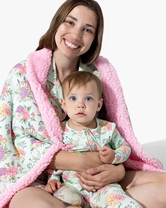 Petals & Posies Bamboo Women's Pajama Short Set