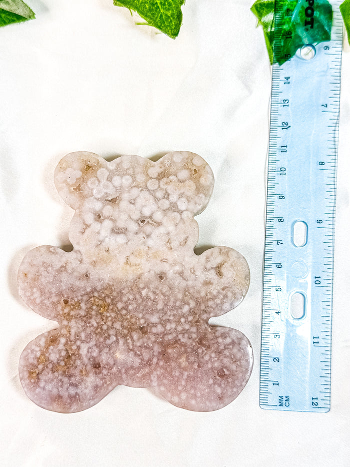 Pink Amethyst Teddy Bear (48C)