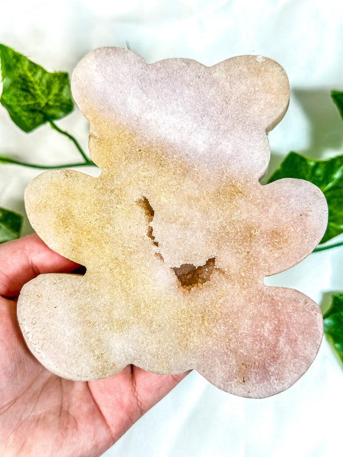 Pink Amethyst Teddy Bear (50C)