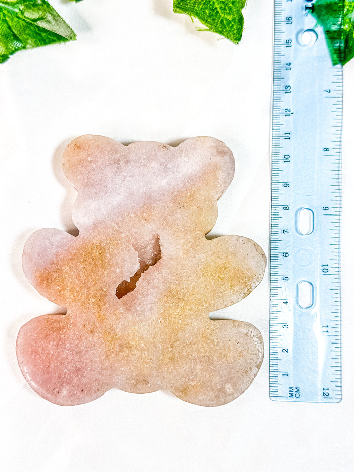 Pink Amethyst Teddy Bear (50C)