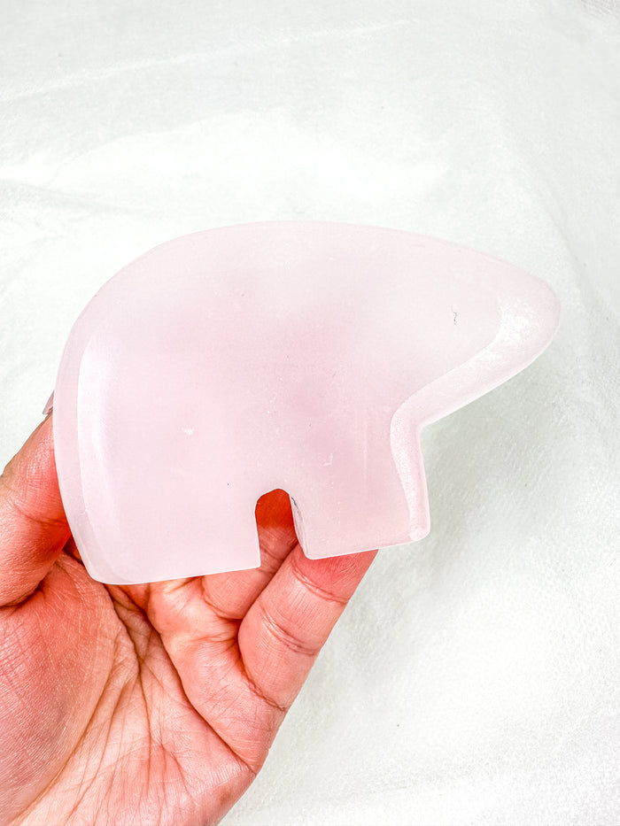 Pink Mangano Calcite Elephant UV Reactive (40S)