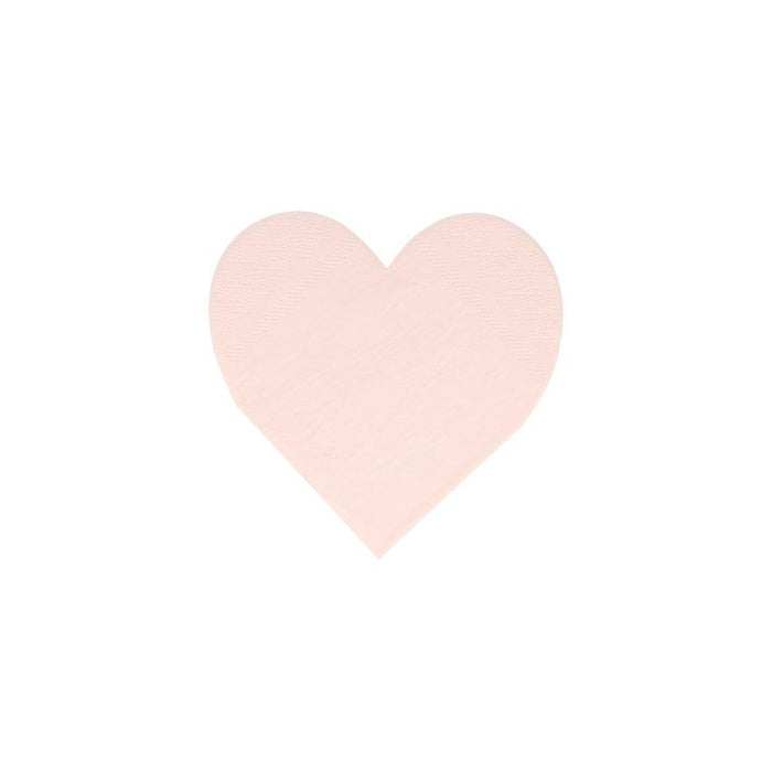 Pink Tone Small Heart Napkins