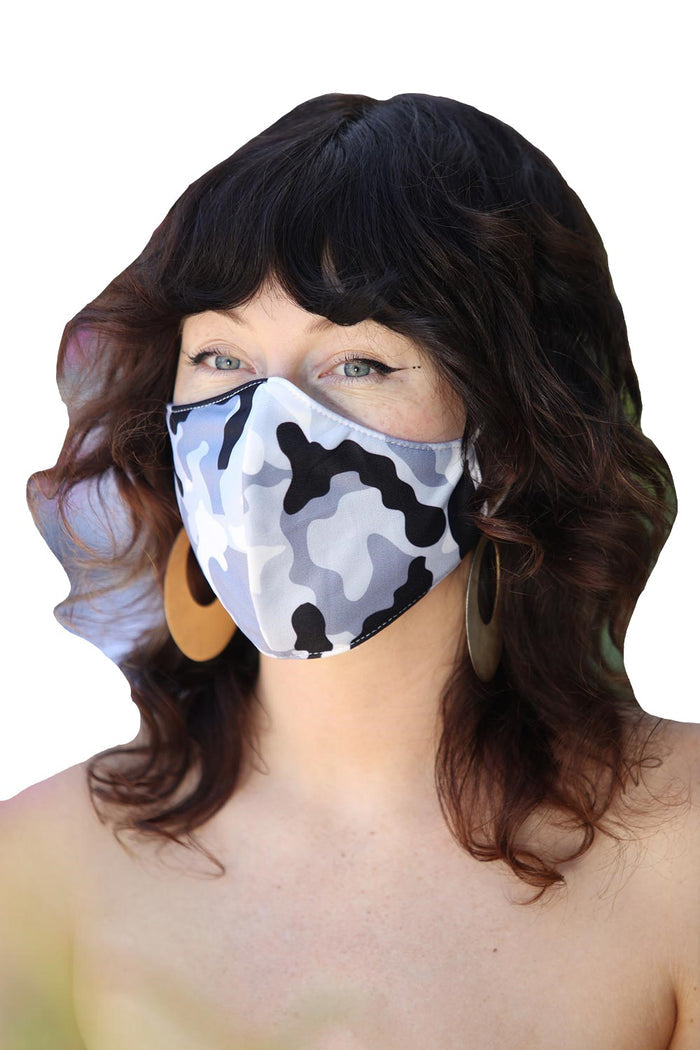 PJ Harlow Camo Mask One Size