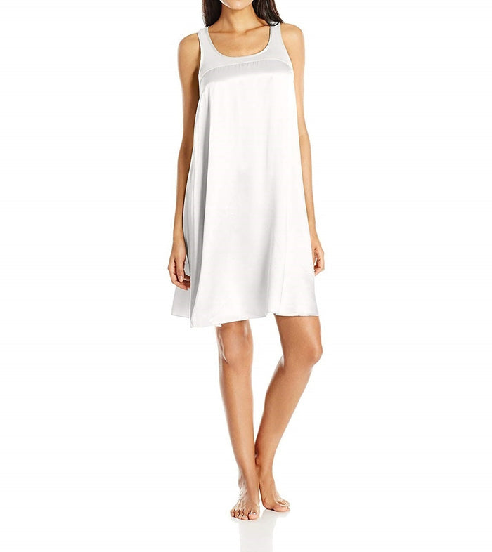 PJ Harlow Satin and Rib Nightgown Lindsay - PJD1S