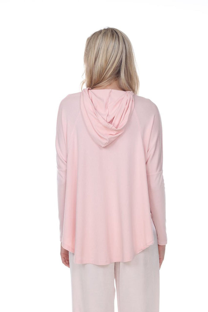 PJ Harlow Tara Long Sleeve Hoodie With Pocket