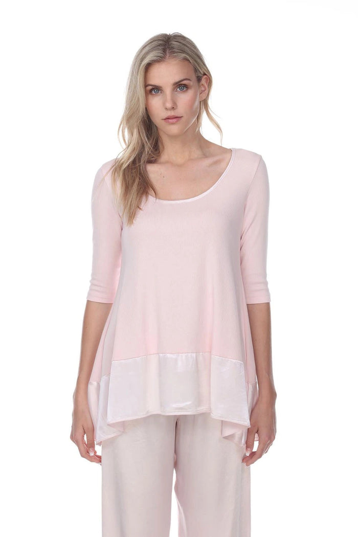 PJ Harlow Women's Kiki Three Quarter Loose Top - PJ2001
