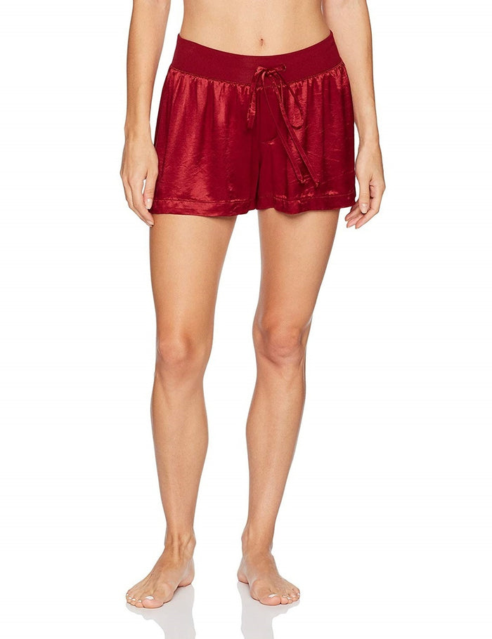 PJ Harlow Women's Mikel Satin Boxer Short With Draw String - PJSB5