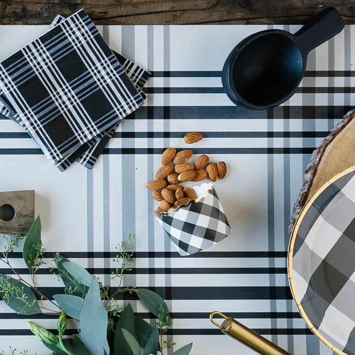Plaid Treat Cups