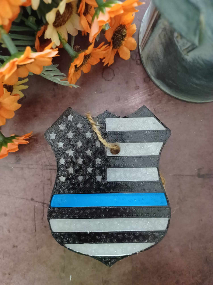 Police Badge Freshie