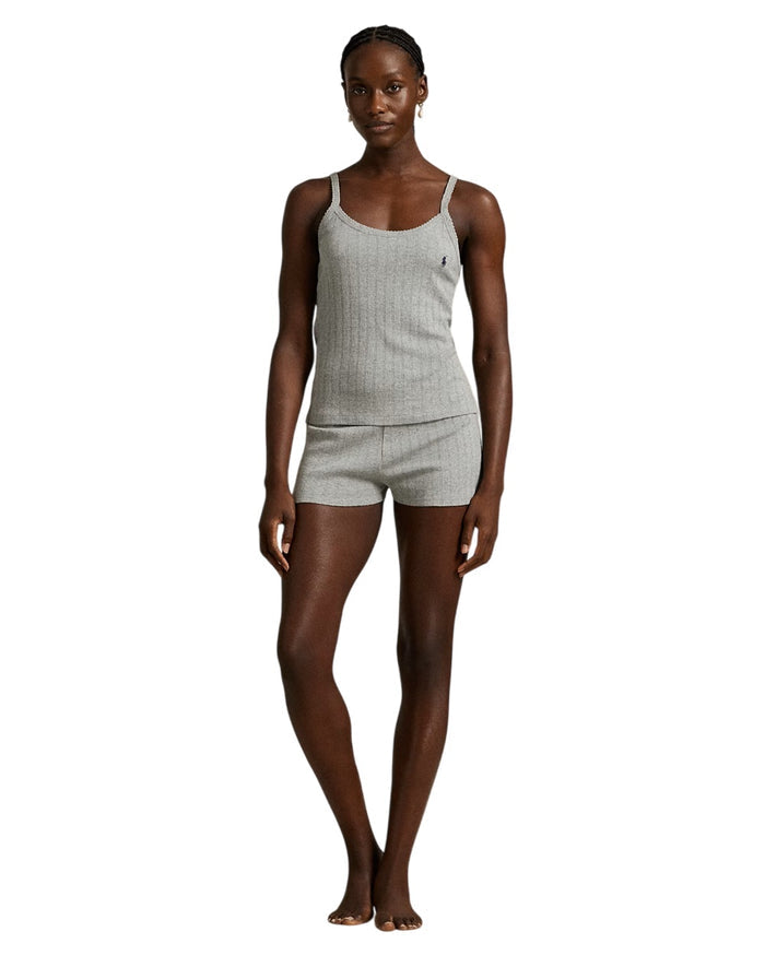 Polo Ralph Lauren Cotton Pointelle Cami & Short Sleep Set - 4P0385