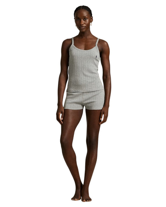 Polo Ralph Lauren Cotton Pointelle Cami & Short Sleep Set - 4P0385
