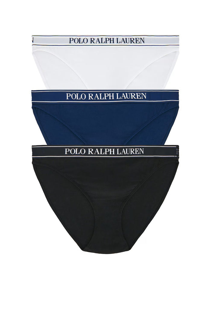 Polo Ralph Lauren Essentials Bikini 3-Pack - 4P0707