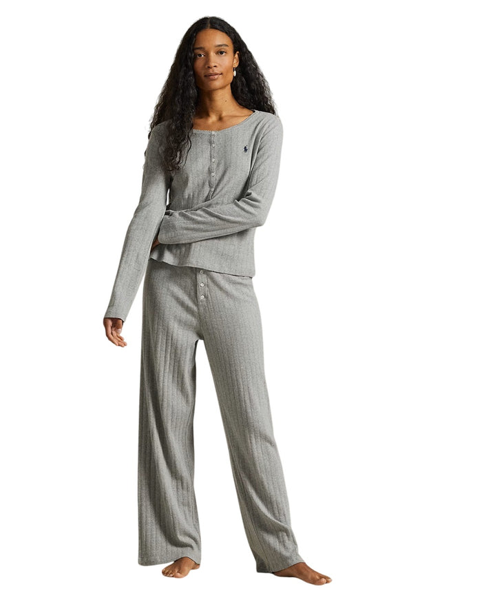 Polo Ralph Lauren Henley Wide Leg Sleep Set - 4P0387